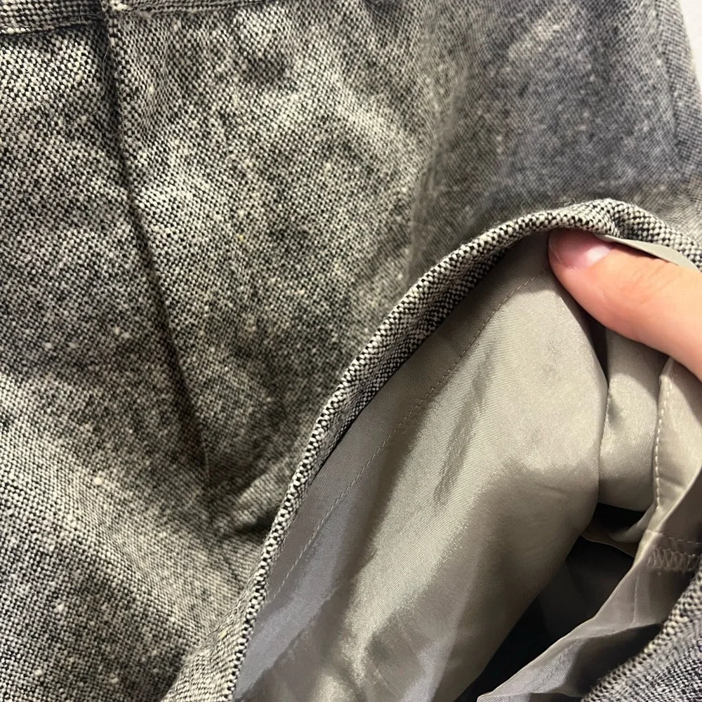 J. Crew - Lined, Wool Skirt - Picture 3 of 5
